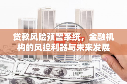 广平贷款风险预警系统，金融机构的风控利器与未来发展