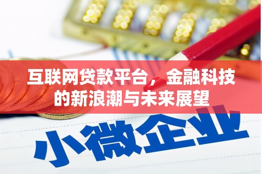 广平互联网贷款平台，金融科技的新浪潮与未来展望