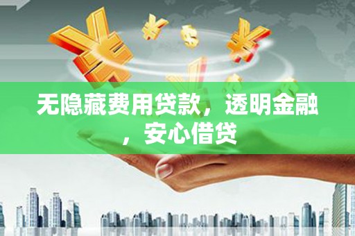 广平无隐藏费用贷款，透明金融，安心借贷