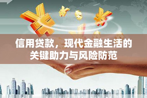 广平信用贷款，现代金融生活的关键助力与风险防范