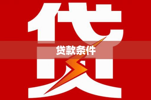 广平贷款条件