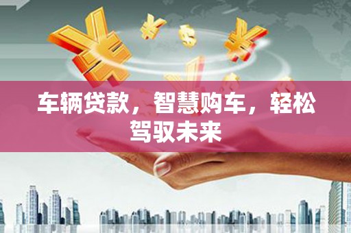 广平车辆贷款，智慧购车，轻松驾驭未来