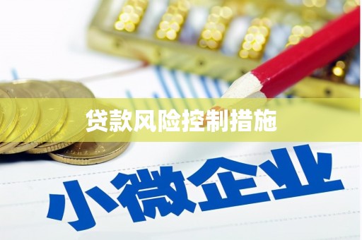 广平贷款风险控制措施
