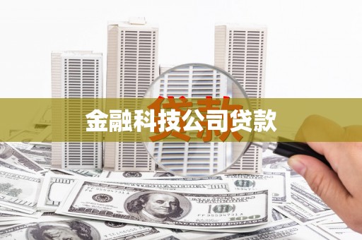 广平金融科技公司贷款